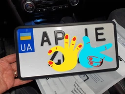 Рамка для американского USA номера силиконовая Premius 1 шт (prbus01)