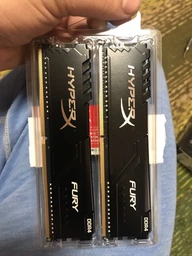 Оперативная память HyperX DDR4-2666 16384MB PC4-21300 (Kit of 2x8192) Fury Black (HX426C16FB3K2/16)
