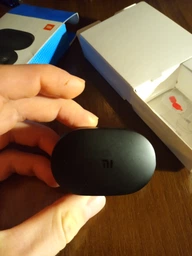 Наушники Xiaomi Mi True Wireless Earbuds Basic TWS Black (ZBW4480GL) фото от покупателей 6