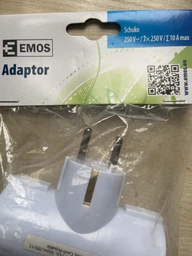 Сетевой адаптер Emos P00242 тройной круглый с заземлением White фото от покупателей 3