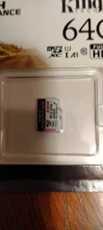 Карта памяти Kingston 64GB microSDXC class 10 UHS-I U1 A1 High Endurance (SDCE/64GB) фото от покупателей 14