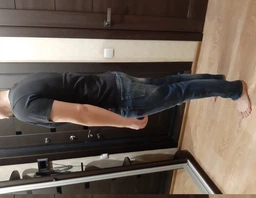 Футболка бавовняна чоловіча Levi's (052176383593) Graphic Setin Neck M синя фото від покупців 4