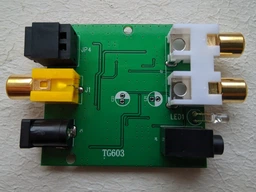 Аудио конвертер декодер звука с цифрового оптического в аналоговый 2.0 RCA тюльпаны стерео переходник 3.5 джек ( преобразователь digital optical Toslink, SPDIF, Coaxial ) DAC 2.0( AY57A USB ) фото от покупателей 8