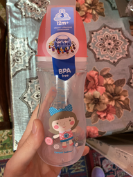 Пляшка з широким отвором антиколькова Canpol babies Easystart Кольорові звірята 300 мл Зелена (35/204 Зелений) фото від покупців 1