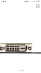 Переходник Cablexpert DVI-D - VGA 0.2 м Черный (A-DVID-VGAF-01) фото от покупателей 1
