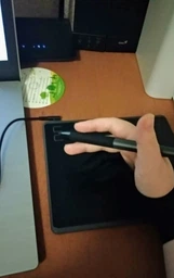 Графический планшет HUION HS64 для рисования фото от покупателей 14