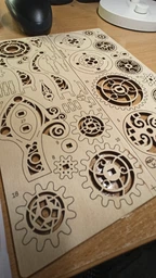 Деревянный 3Д пазл Ugears Стимпанк-часики (70093) (4820184121027) фото от покупателей 3