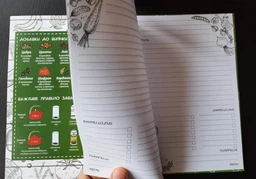 Блокнот для записи рецептов Cookbook Кукбук Желтый, на пружине, А5 фото от покупателей 2