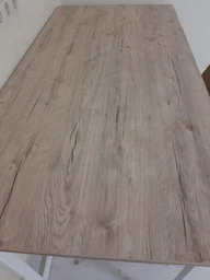 Компьютерный стол Ferrum-decor Кевин 75x120x70 белый ДСП Дуб Сан-Марино 16мм фото от покупателей 1