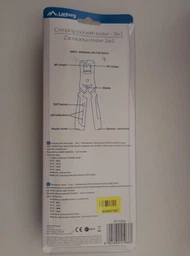 Многофункциональный обжимной инструмент Lanberg NT-0203 для RJ45, RJ12, RJ11 + кабель тестер (Z28410) фото от покупателей 3