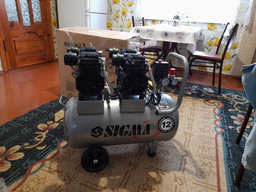 Компрессор воздушный Sigma 7044121 50 л фото от покупателей 3