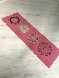 Коврик для йоги ProsourceFit Satya Yoga Mat, 5 мм, PS-1926-PK (розовый) фото от покупателей 1
