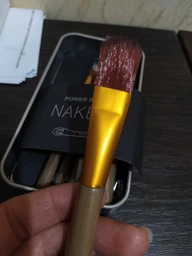 Набор кистей для макияжа Naked 5 в металлическом боксе 7 штук