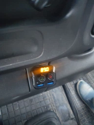 FM-трансмітер Grand-X 98GRX MegaBass, Bluetooth V5.0, Hands Free, MicroSD, 2 USB 1 A + 2.4 A фото от покупателей 3