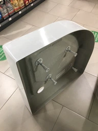 Піддон для душової кабіни KOLO First 80x80x16.5см напівкруглий акриловий без сифону білий XBN1680000