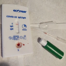 Экспресс-тест ECOTEST COV-W23M для выявления COVID-19, антитела IgG/IgM №1