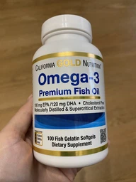 Жирні кислоти California Gold Nutrition Omega-3 Premium Fish Oil DHA 100 капсул фото від покупців 11