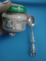 М'ясне пюре Gerber Ніжне курча з 6 місяців 80 г (7613033644948) фото від покупців 6