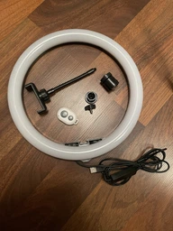 Кольцевая LED лампа светодиодная Ring Light SL300 USB диаметр 30см с креплением телефона + штатив 2м фото от покупателей 2