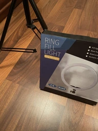 Кольцевая LED лампа светодиодная Ring Light SL300 USB диаметр 30см с креплением телефона + штатив 2м фото от покупателей 3