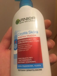 Очищающий гель от прыщей Garnier Skin Naturals Чистая кожа Актив 200 мл (3600540814463)