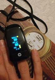 Пульсоксиметр IMDK Medical A2 (C101A2) пульсометр на палець Апарат для вимірювання кисню в крові Вимірювач кисню Точний Black фото від покупців 1