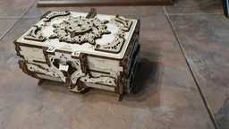 Деревянный 3Д пазл Ugears Антикварная шкатулка (70089) (4820184121003) фото от покупателей 6