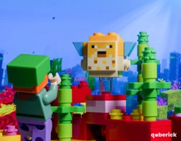 Конструктор LEGO Minecraft Кораловый риф 92 детали (21164) фото от покупателей 6