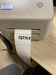 Принтер этикеток Xprinter XP-450B термопринтер наклеек и чеков 108мм USB для Новой почты (XP450B)