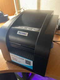 Термопринтер Xprinter XP-358BM этикеток и чеков 80мм USB+Serial+Lan фото от покупателей 1