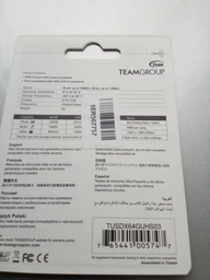 Карта памяти MicroSDXC 64GB UHS-I Team + SD-adapter (TUSDX64GUHS03) фото от покупателей 4