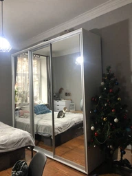 Шкаф-купе Фенікс Зеркало 240x60x240 см трехдверный Дуб сонома (FM007871) фото от покупателей 17