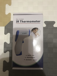 Електронний безконтактний інфрачервоний термометр IR Termomont Non contact DT-8809C (голубой - белый ) фото от покупателей 4