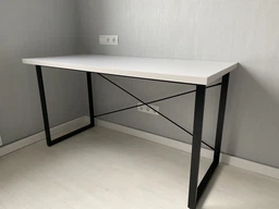 Комп'ютерний стіл Ferrum-decor Дейв 75x140x70 чорний ДСП Дуб Артізан 32мм (DEY2157) фото від покупців 1