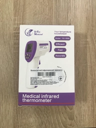 Безконтактний інфрачервоний термометр YiBai (4820176255129) фото від покупців 4