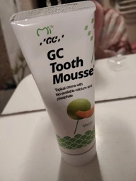 Крем для зубiв GC Tooth Mousse Melon 35 мл фото від покупців 12