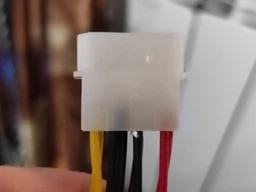 Кабель живлення внутрішній Lucom MoleX 1x2 M/F (Splitter) 0.20m 4pin Y-form(62.09.8003)