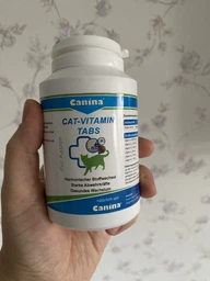 Витаминный комплекс Canina Cat-Vitamin Tabs для кошек 50 г 100 таблеток (4027565210312) фото от покупателей 1