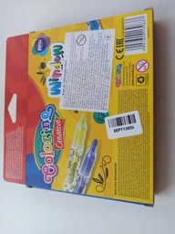 Маркеры Colorino для стекла 5 штук ассорти (39637PTR)