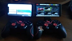 Бездротовий Bluetooth геймпад Terios X3 для ANDROID, iOS, Tv Box, PC, з утримувачем для смартфона в комплекті Чорний (Х3-AV) TRG-190708 фото від покупців 13