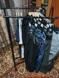 Телескопічна стійка, вішалка для одягу і взуття Double Pole фото від покупців 2