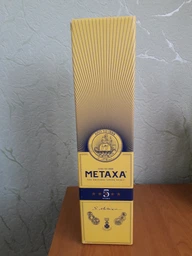 Алкогольный напиток Metaxa 5* 0.7 л 38% в подарочной упаковке (5202795120054) фото от покупателей 5