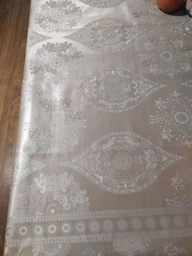 Клеенка кухонная Dariana Elegant 1.4 м бежевая пог. м. (044-B)