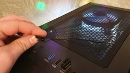 Корпус 1stPlayer B7-A-R1 Color LED Black без БП