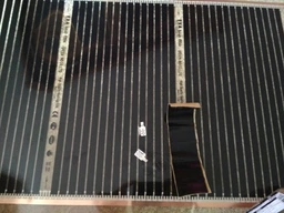 Теплый пленочный пол инфракрасная пленка Exa Heat Film 0,5x1 м.п (UK-510R) фото от покупателей 2