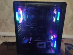 Корпус 1stPlayer F4-3R1 Color LED
