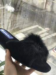 Женские домашние тапочки с открытым носком Inblu AP-9G(E7) 39 25 см Синие (4827774903278) фото от покупателей 1