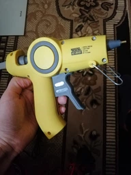 Пистолет клеевой MASTERTOOL Ø 11,2 мм 200 Вт/220 В/50 Гц 10 г/мин "Капля-Стоп" 2 t-режима LED-индикатор 42-0515 фото от покупателей 3