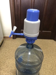 Помпа умная на бутыль 19 л для воды Lilu Econom непроливайка механическая Гарантия 1 год