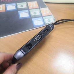 USB-хаб Real-El 9 in 1 type C Multifunction Docking Station 4K with Ethernet CQ-900 Space Grey (EL123110003) фото від покупців 3